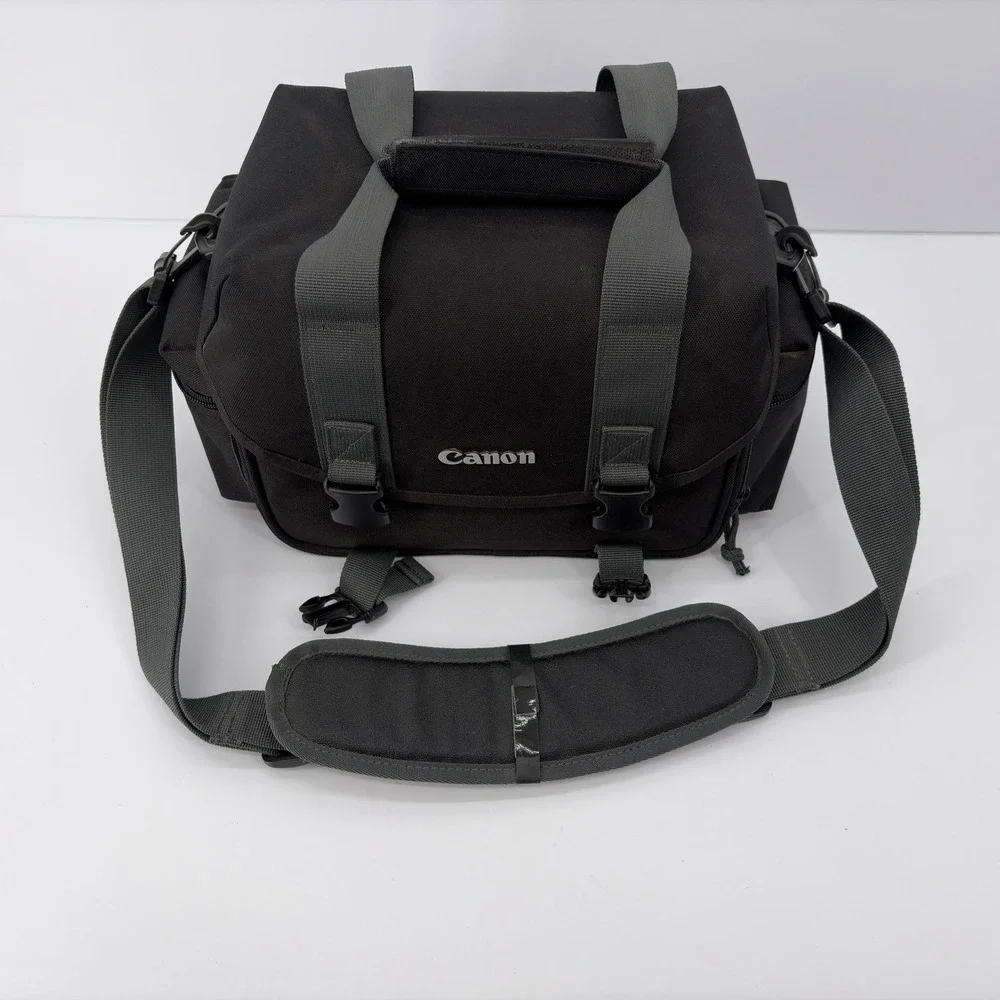 Canon 300DG Digital Gadget Camera Bag DSLR EOS Rebel Black Gray Padded Case
